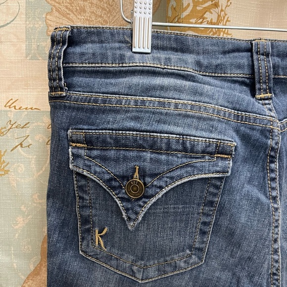 Kut From The Kloth Bardot Skinny Boyfriend Capri Lowrise Womens 6 Summer Legs - Picture 6 of 16